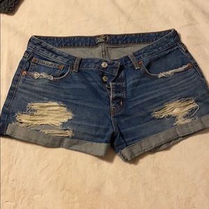 Abercrombie and Fitch jean shorts